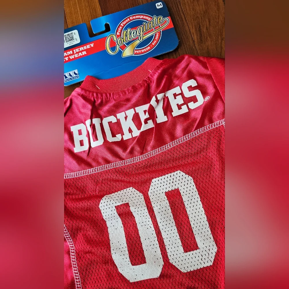 Ohio State Buckeyes Dog Jersey - Picture 3 of 10
